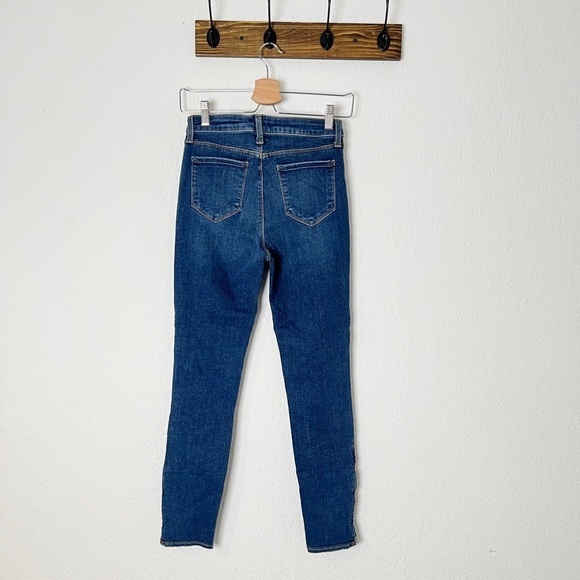 L'AGENCE Zipper Ankle Skinny Jeans - Picture 2 of 7